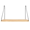 Frama D27 wall shelf, 40 cm, oak - black