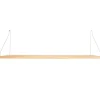 Frama D27 wall shelf, 80 cm, oak - steel