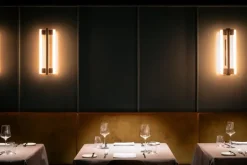 Frama Eiffel Double wall lamp, 50 cm, black