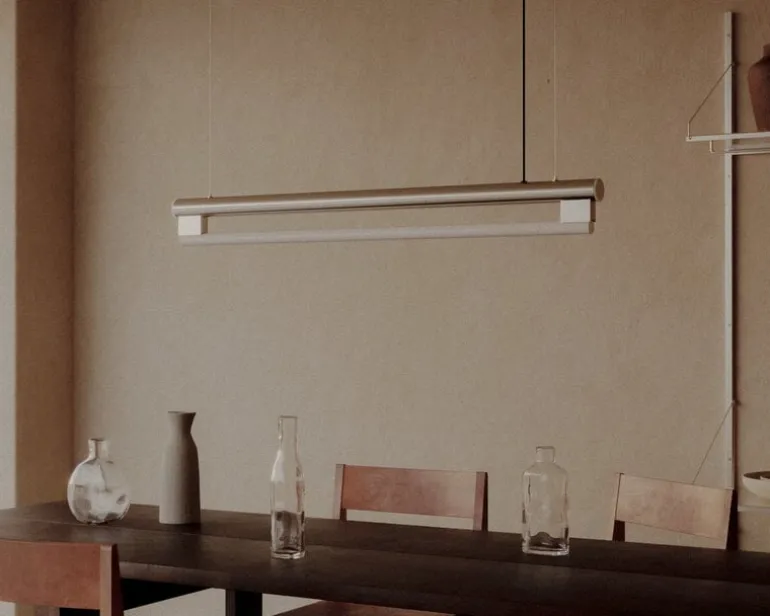 Frama Eiffel Single pendant, 100 cm, stainless steel