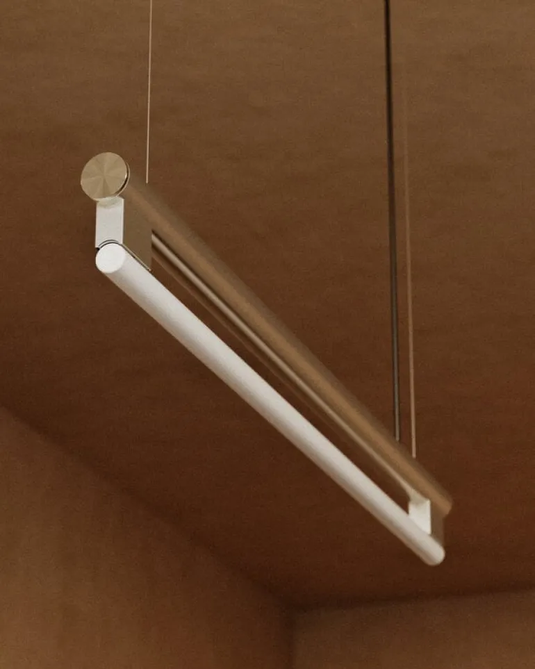 Frama Eiffel Single pendant, 100 cm, stainless steel