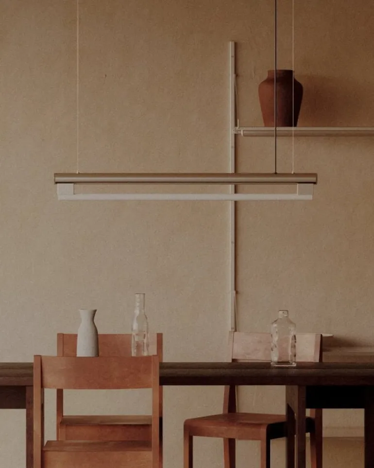 Frama Eiffel Single pendant, 100 cm, stainless steel