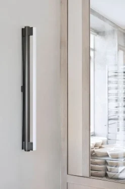 Frama Eiffel Single wall lamp, 100 cm, black