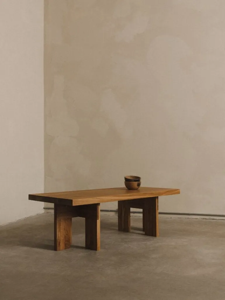 Frama Farmhouse coffee table, rectangle 105x52 cm, natural oak