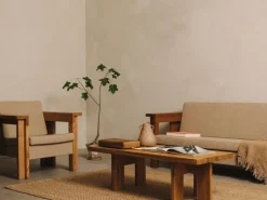 Frama Farmhouse coffee table, rectangle 105x52 cm, natural oak