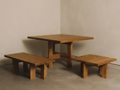 Frama Farmhouse coffee table, square 70 x 70 cm, natural oak