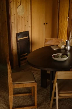 Frama Folding Flat Chair, warm brown birch