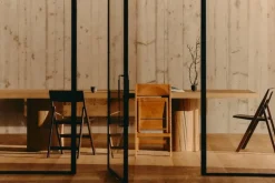 Frama Folding Flat Chair, warm brown birch