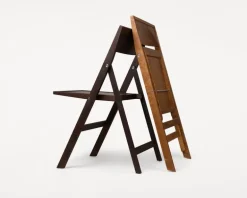 Frama Folding Flat Chair, warm brown birch