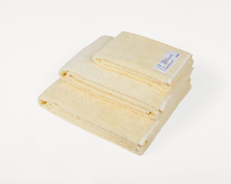 Frama Heavy Towel hand towel, pale yellow