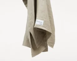 Frama Light Towel poncho, sage green