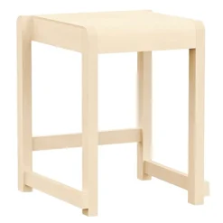 Frama Low Stool 01, natural wood