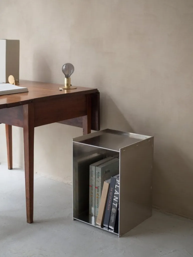 Frama Rivet Box table, aluminium