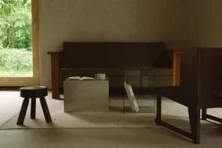 Frama Rivet Box table, clear glass