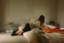 Frama Rivet Box table, clear glass