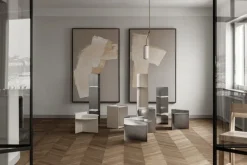 Frama Rivet side table, aluminium