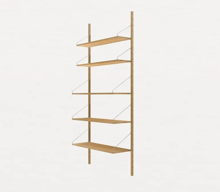 Frama Shelf Library H1852 wall shelf, oiled oak