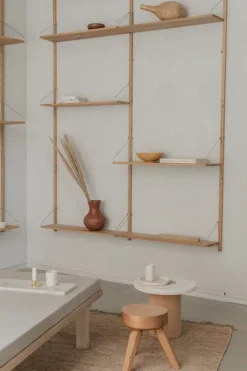 Frama Shelf Library H1852 wall shelf, oiled oak