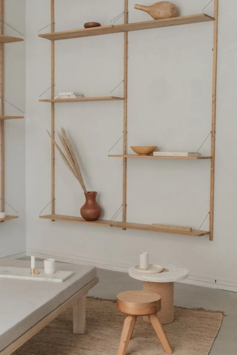 Frama Shelf Library H1852 wall shelf, oiled oak