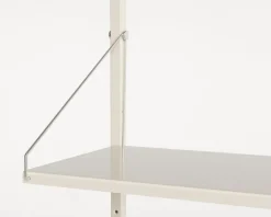 Frama Shelf Library H1852 wall shelf with desk, warm white