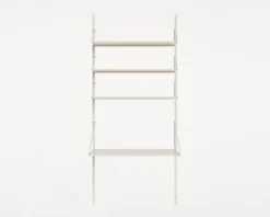 Frama Shelf Library H1852 wall shelf with desk, warm white
