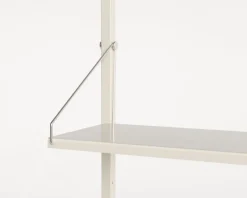 Frama Shelf Library H1852 wall shelf with desk, warm white