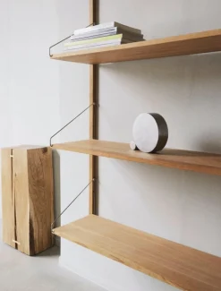 Frama Shelf Library wall shelf H1148, oiled oak