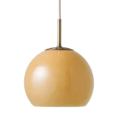Frandsen Ball Glass pendant, 18 cm, amber