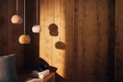 Frandsen Ball Glass pendant, 18 cm, amber