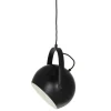 Frandsen Ball Handle pendant, diam. 19 cm, matt black