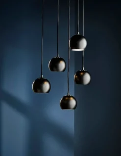 Frandsen Ball pendant, 12 cm, matt black