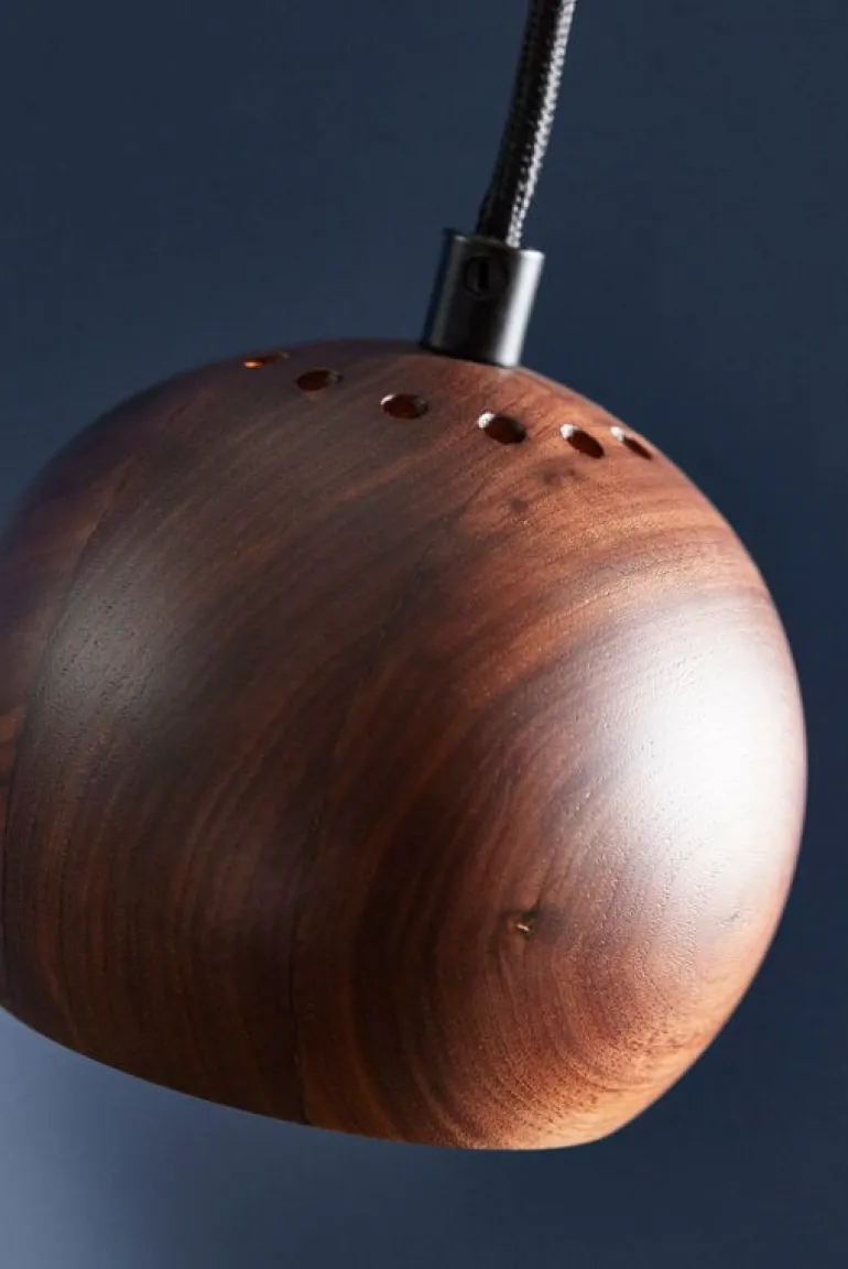 Frandsen Ball pendant, 12 cm, walnut