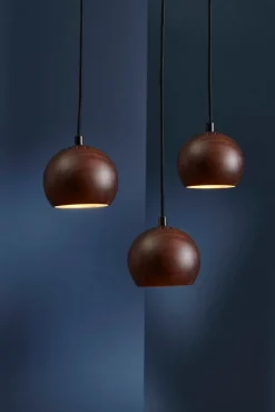 Frandsen Ball pendant, 12 cm, walnut