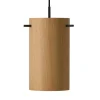Frandsen FM1954 pendant, 16 cm, oak