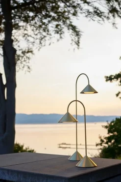 Frandsen Grasp Portable table lamp, 47 cm, brass