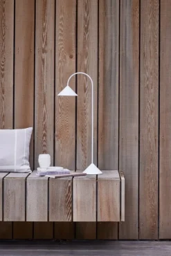 Frandsen Grasp Portable table lamp, 72 cm, matt white