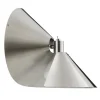 Frandsen Peel wall lamp, brushed stainless steel