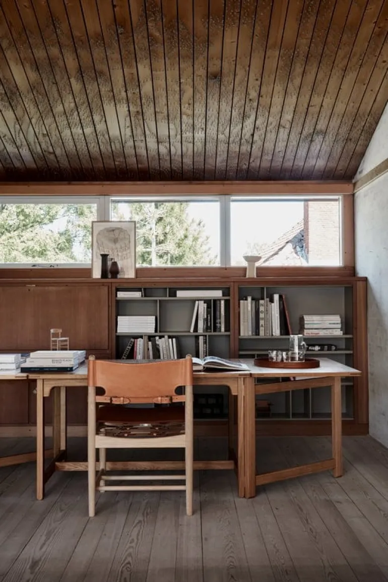 Fredericia BM71 Library table, oiled oak