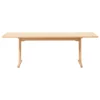 Fredericia C18 table, 220 x 90 cm, light oiled oak
