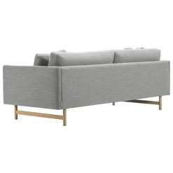 Fredericia Calmo sofa 95, 2-seater, lacquered oak - Sunniva 242