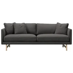 Fredericia Calmo sofa 95, 2-seater, lacquered oak - Sunniva 173