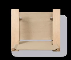 Fredericia Canvas chair, soaped oak - natural canvas