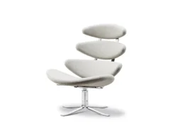 Fredericia Corona chair, brushed chrome - Gabriel Capture 4101