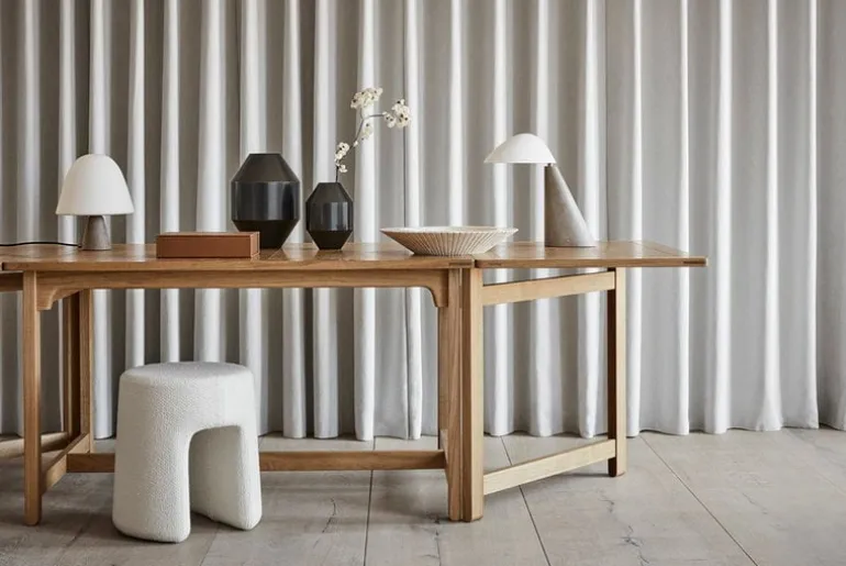 Fredericia Hydro vase, 15 cm, black brass