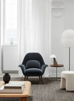 Fredericia Islets coffee table, 110 x 110 cm, light oiled oak