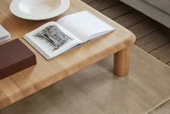Fredericia Islets coffee table, 110 x 110 cm, light oiled oak
