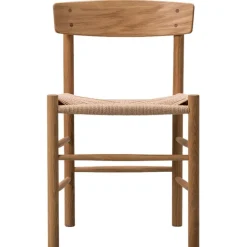 Fredericia J39 Mogensen chair, oiled oak - paper cord