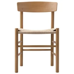 Fredericia J39 Mogensen chair, vintage lacquered beech - paper cord