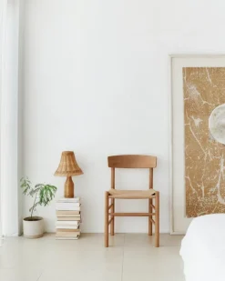 Fredericia J39 Mogensen chair, vintage lacquered beech - paper cord