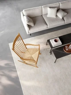 Fredericia J16 rocking chair, soaped oak